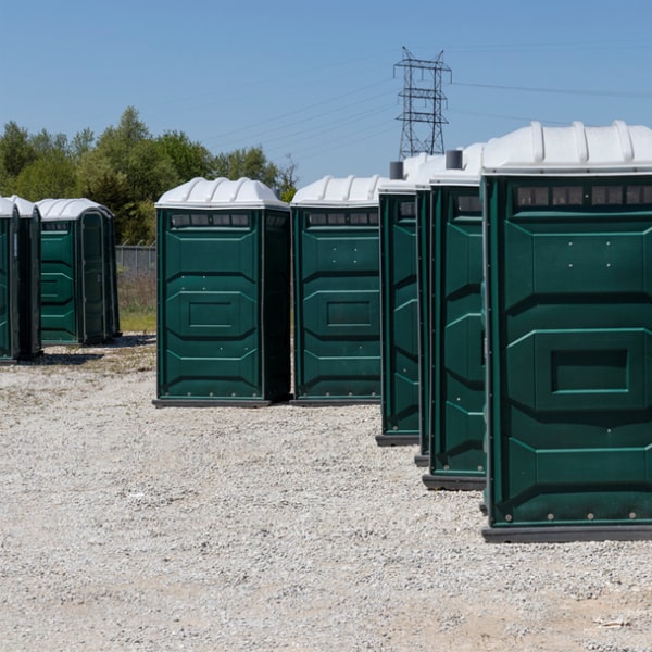 is there a minimum or maximum rental period for the event porta potties